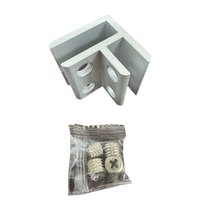 CONECTOR 90° VIDRIO A VIDRIO SIN RESAQUE HERRASHOP