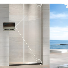 Bisagra Herraje Pivotante San Angel Para Puertas de Cristal Templado Herralum