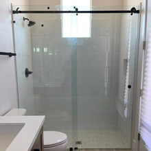 Cancel Para Baño Bacalar Con Cristal Templado Moderno listo para instalar