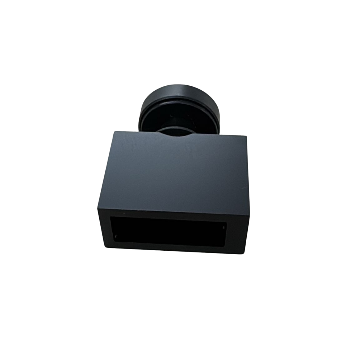 Glass-Bar Square Connector for Bacalar Bathroom Door SKU 1305