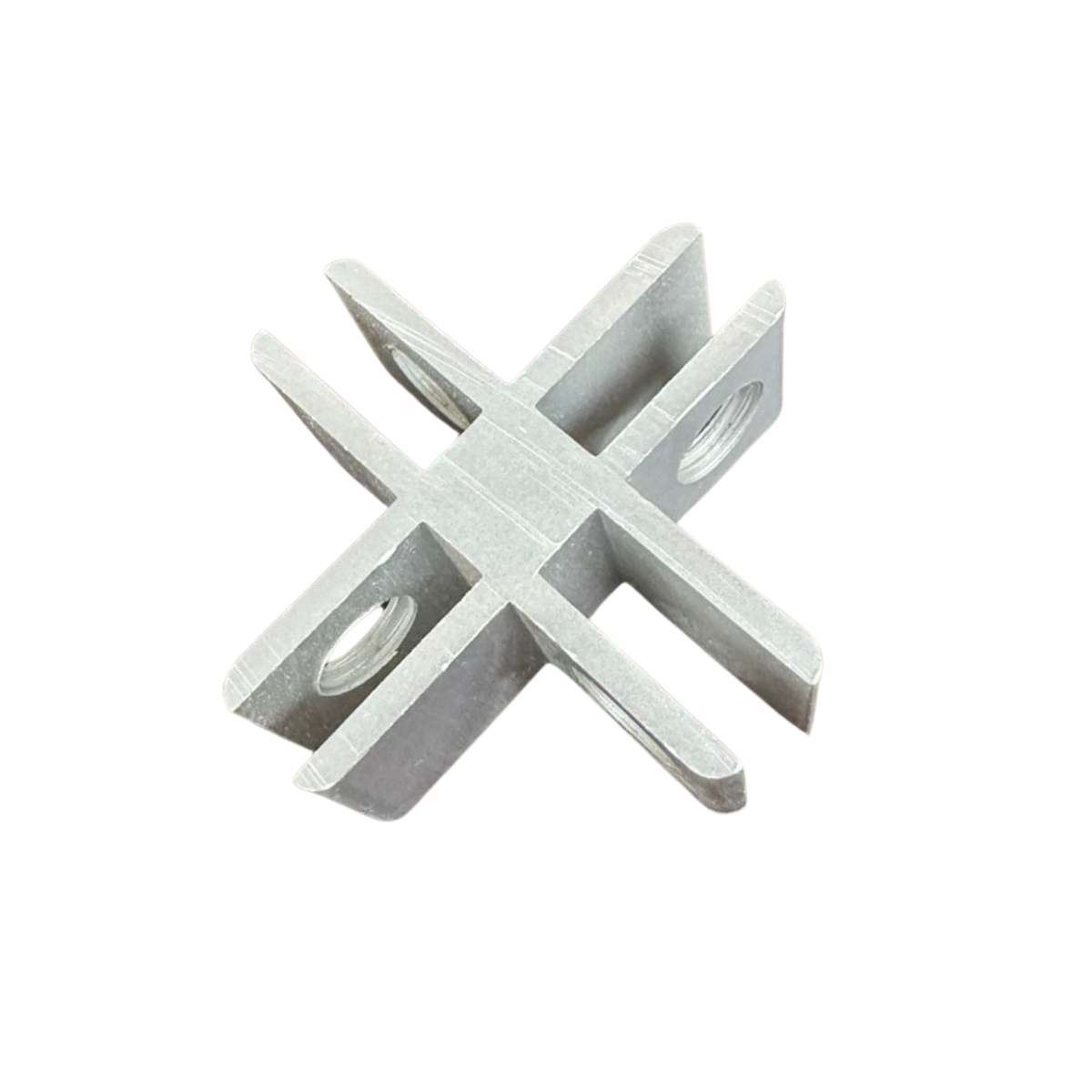 Conector "X" de Aluminio