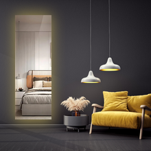 Full body mirror for wall back lighting 3 light tones 150x60 cm 
