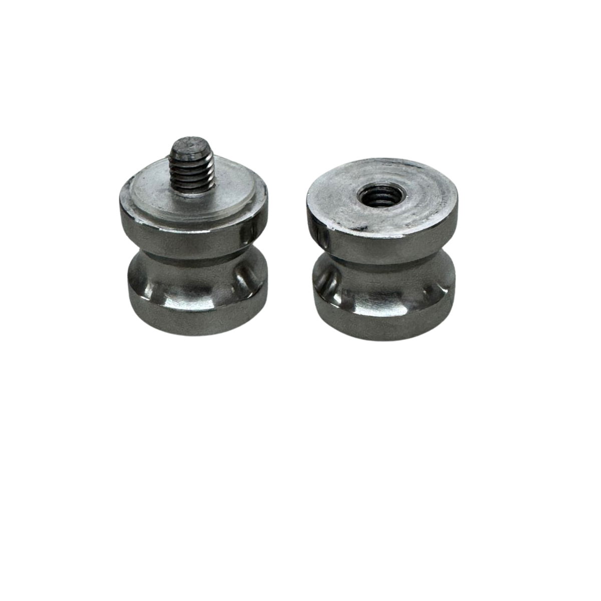 Jaladera Pomo Pedregal de Acero Inoxidable de 32mm de Diametro por 30mm herralum