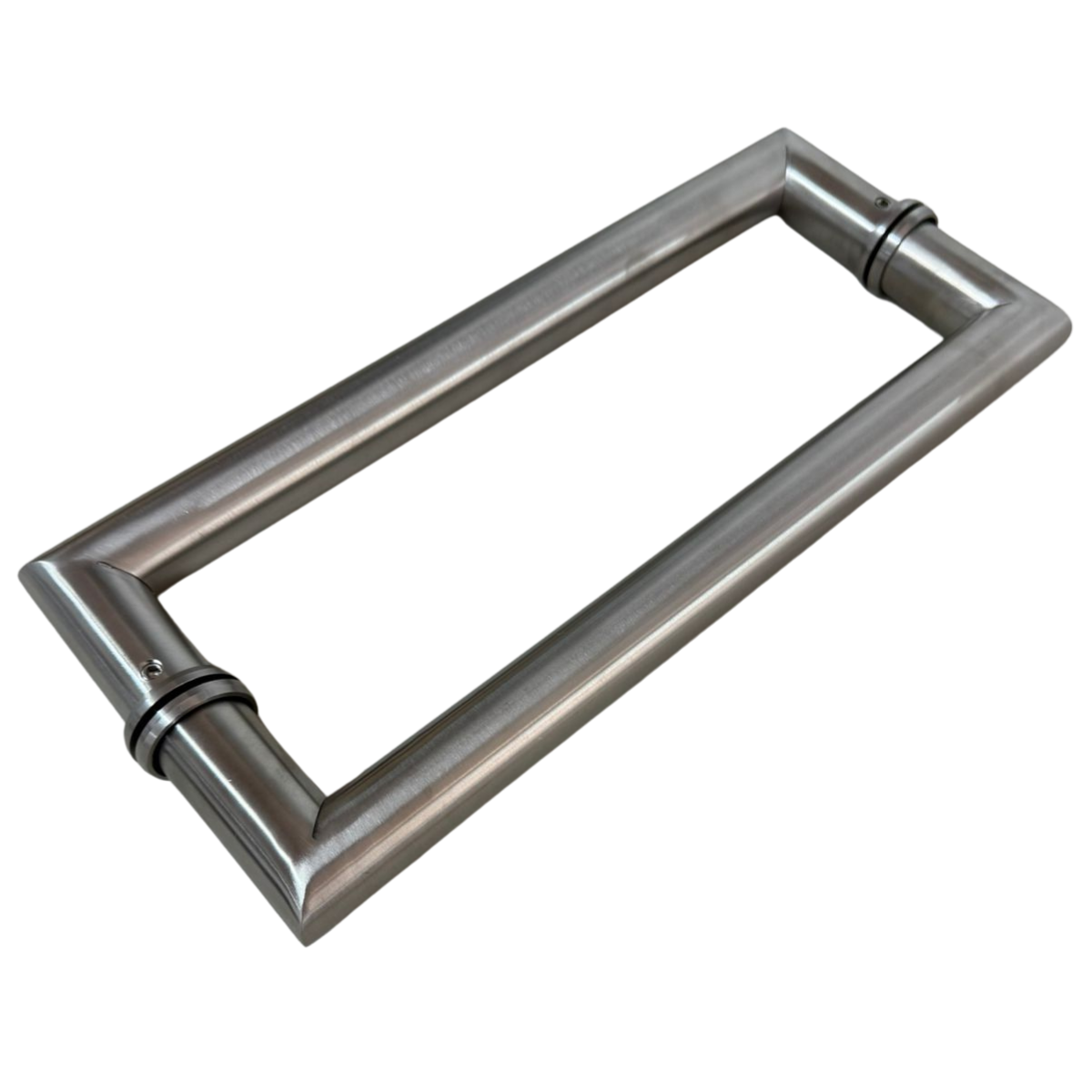 Jaladera Playa tiburon para puerta de cristal tipo escuadra 1" herralum
