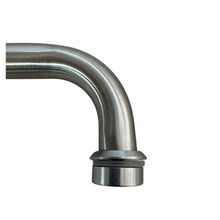 3/4” Tubular Careyes Handle For Tempered Glass from 8 to 12mm SKU 2266