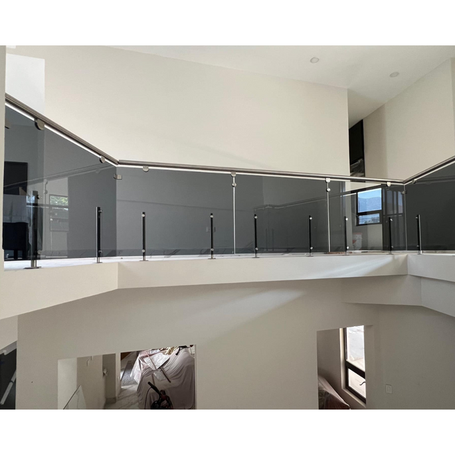 MiniPoste Monterrey De 50cm Satin Para Cristal Templado de 9mm a 12mm