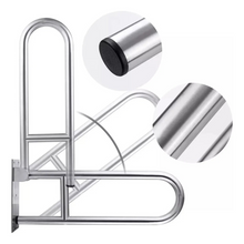 Barra De Seguridad Abatible Herralum Acero Inox.