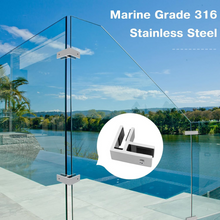 Glass to Glass Angle Connector at 90º SKU 1147