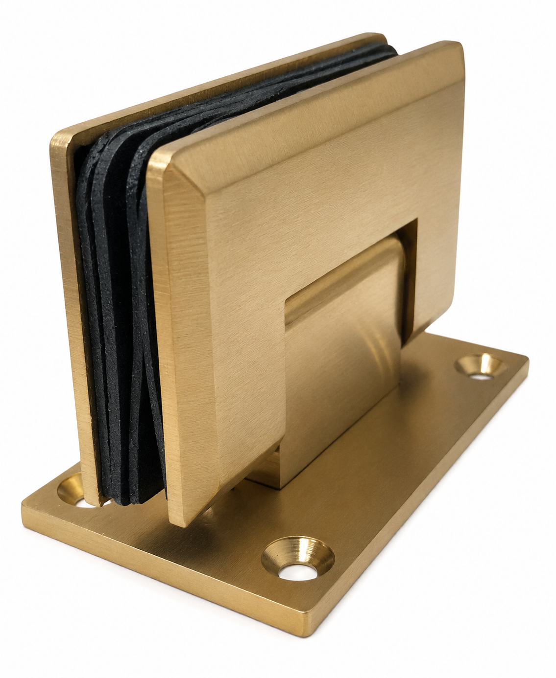 Bisagra Muro Vidrio Herralum 8-12mm Acero Inoxidable Para Puerta De Cristal