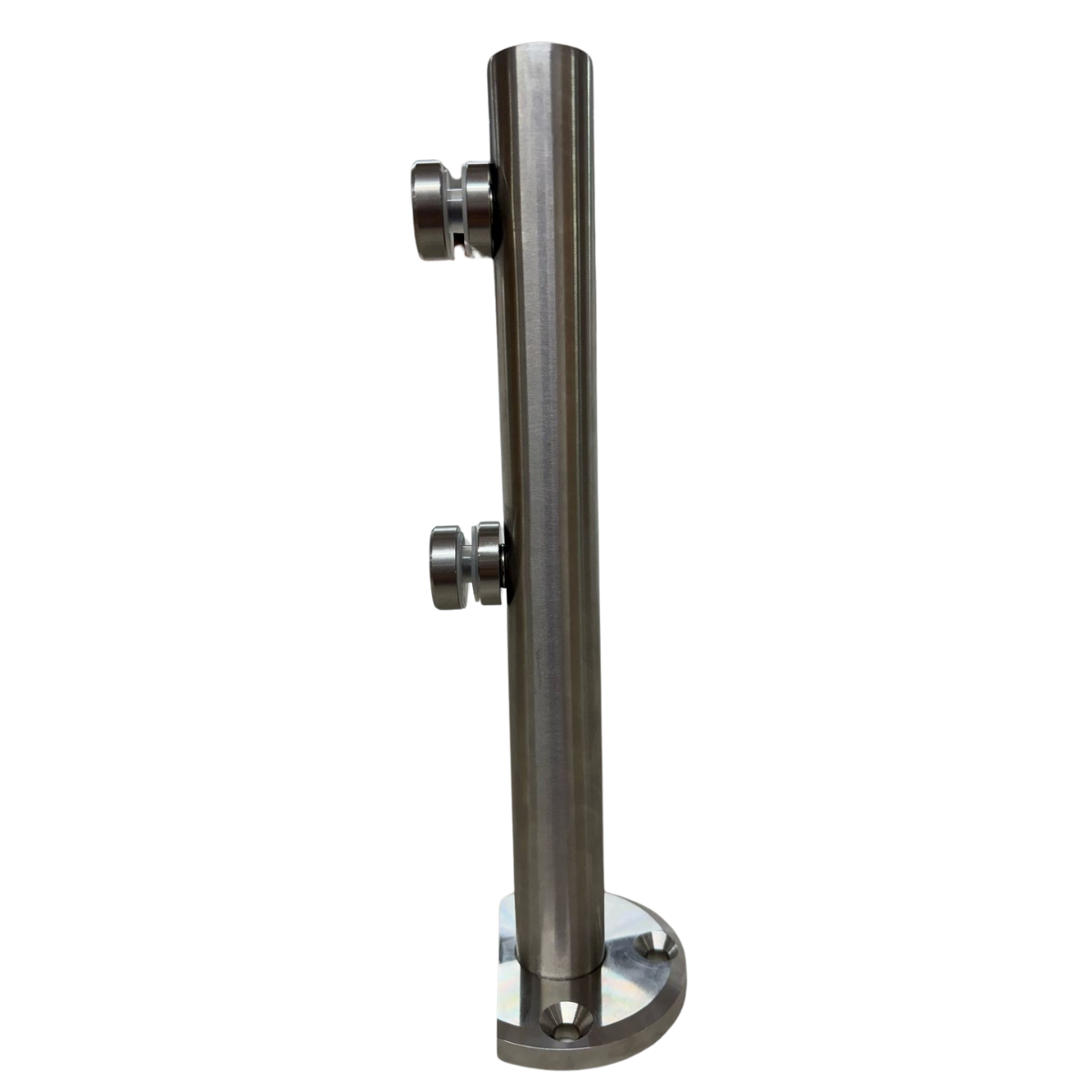 Mini Postes Desfasado 30cm Herralum De Acero Inoxidable Para Barandal
