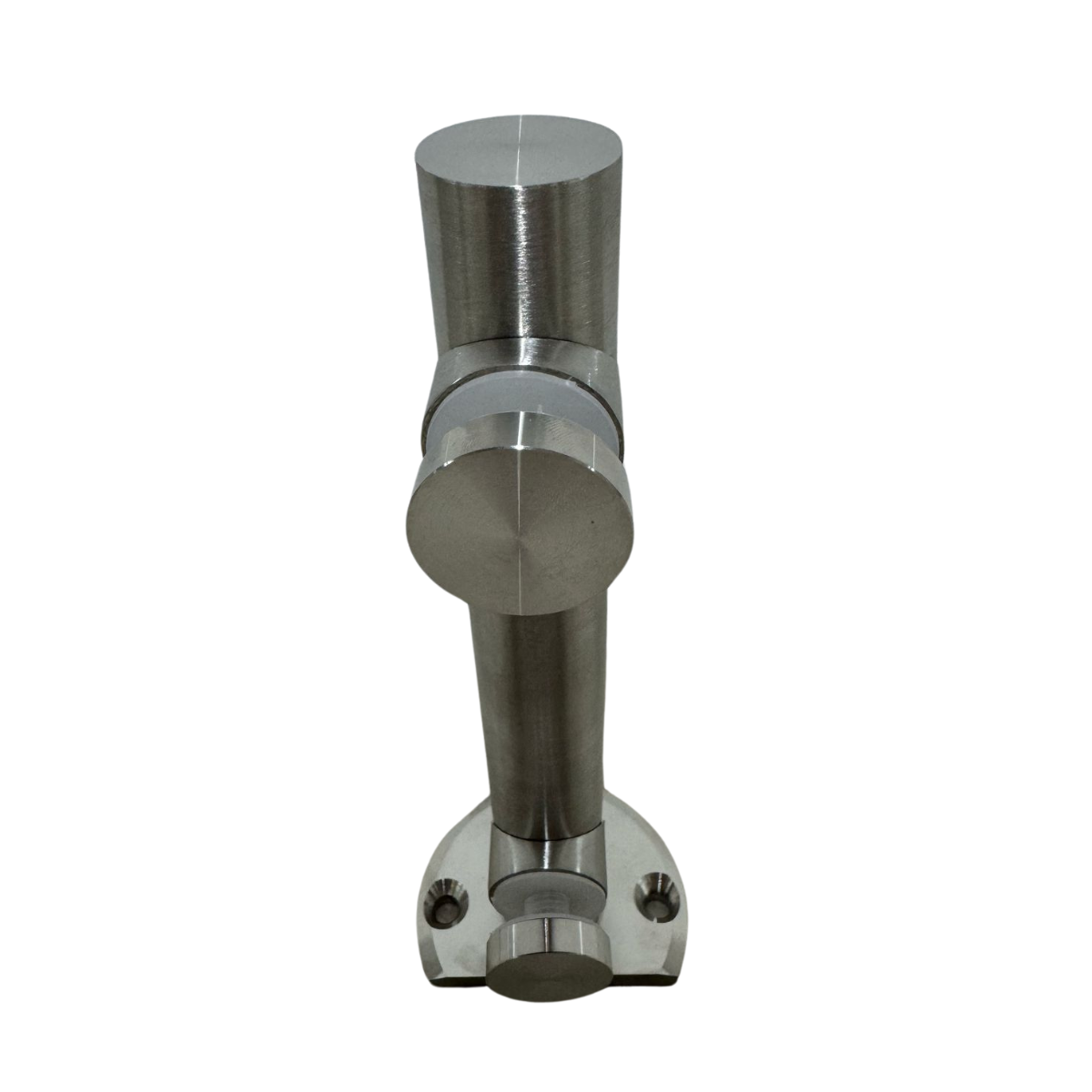 Miniposte Satin Nuevo León 25cm Herralum Para Barandales De Cristal Templado