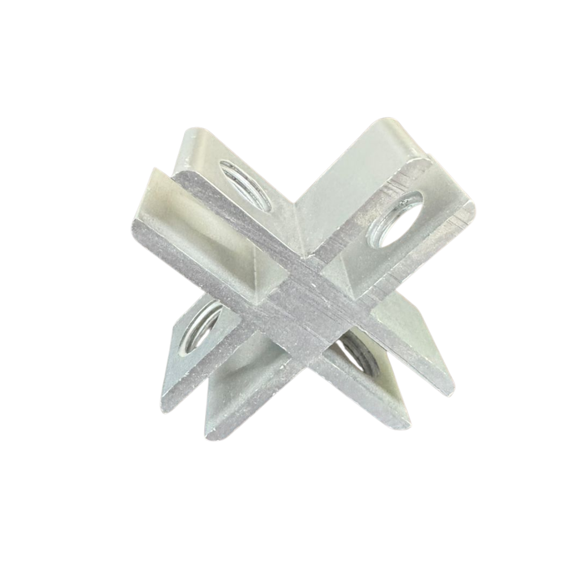 Conector "X" de Aluminio