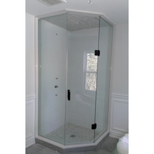 Glass to Glass Hinge at 135° Stainless Steel SKU 1470135 Herralum