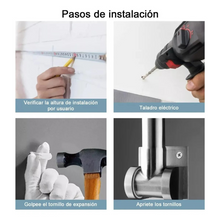 Barra De Seguridad Abatible Herralum Acero Inox.