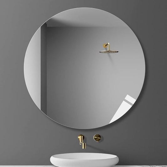Espejo circular No led canto pulido de 60cm herrashop