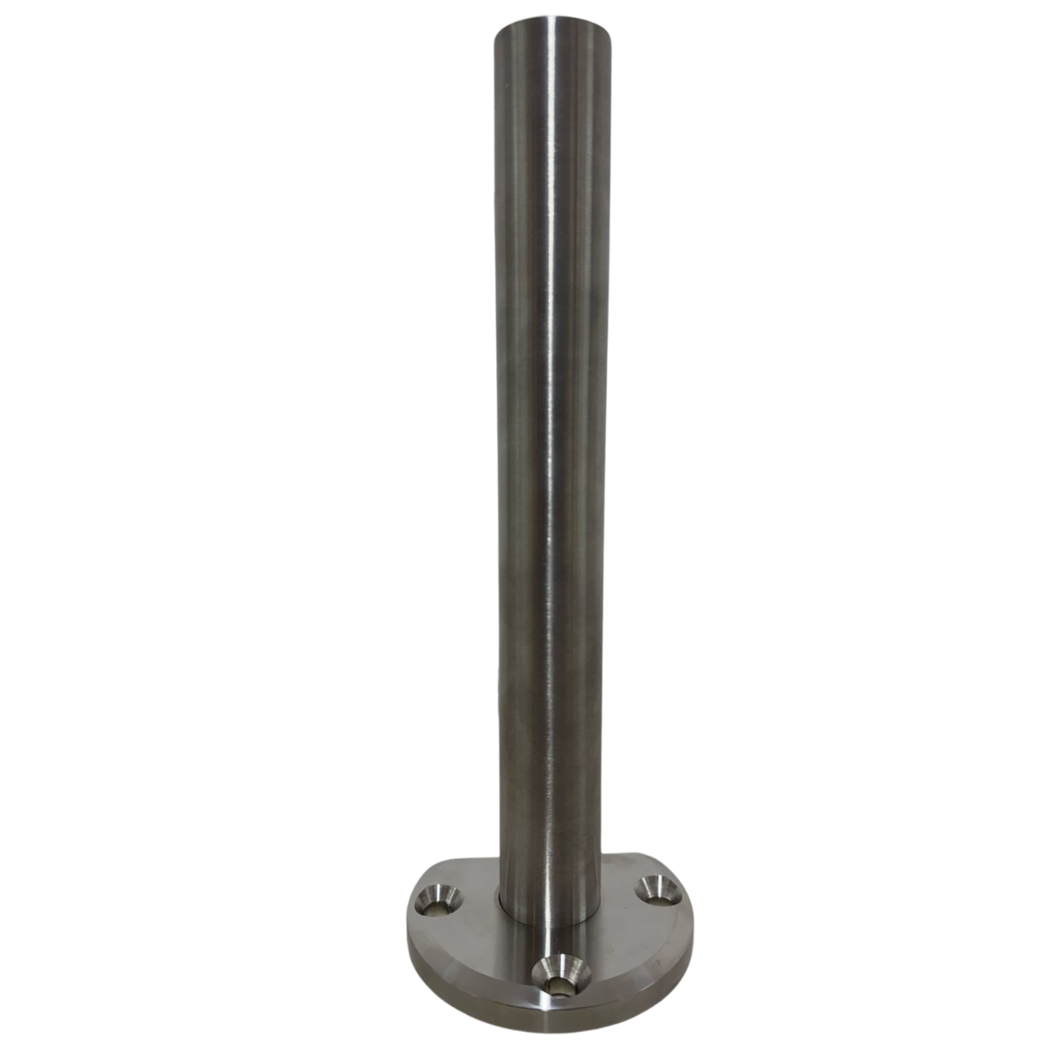 Miniposte Satin Nuevo León 25cm Herralum Para Barandales De Cristal Templado