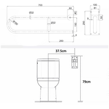 Barra De Seguridad Abatible Herralum Acero Inox.