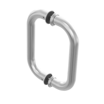 Jaladera para puerta de baño de cristal Tipo C 3/4" herralum