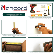 Persiana Sheer Elegant Duo woodline 110 x 130 cm Mancord