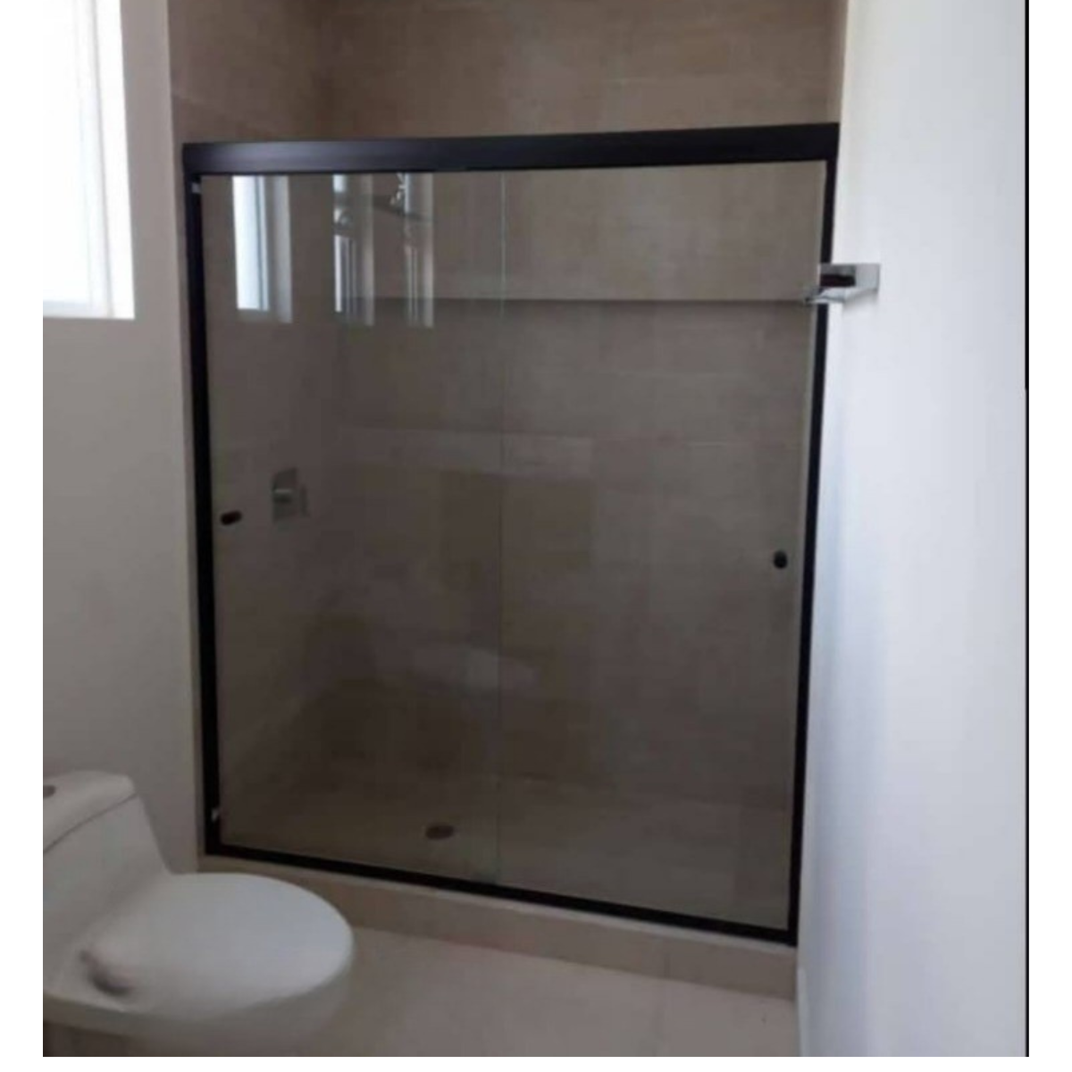 Cancel Para Baño Rio bravo Con Cristal Templado Doble Corredizo 100 a 200 cm