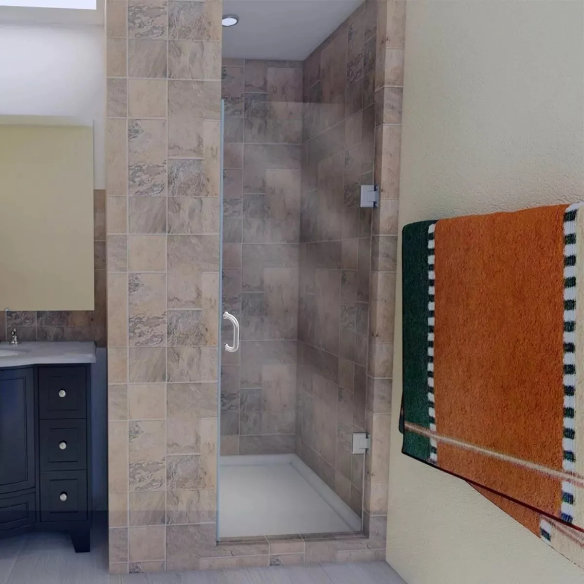BATHROOM CANCEL 70 X 189 CM WITH FOLDING DOOR