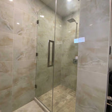 Bisagra Muro a VIdrio 180° Para Puertas de Cristal Templado Herralum