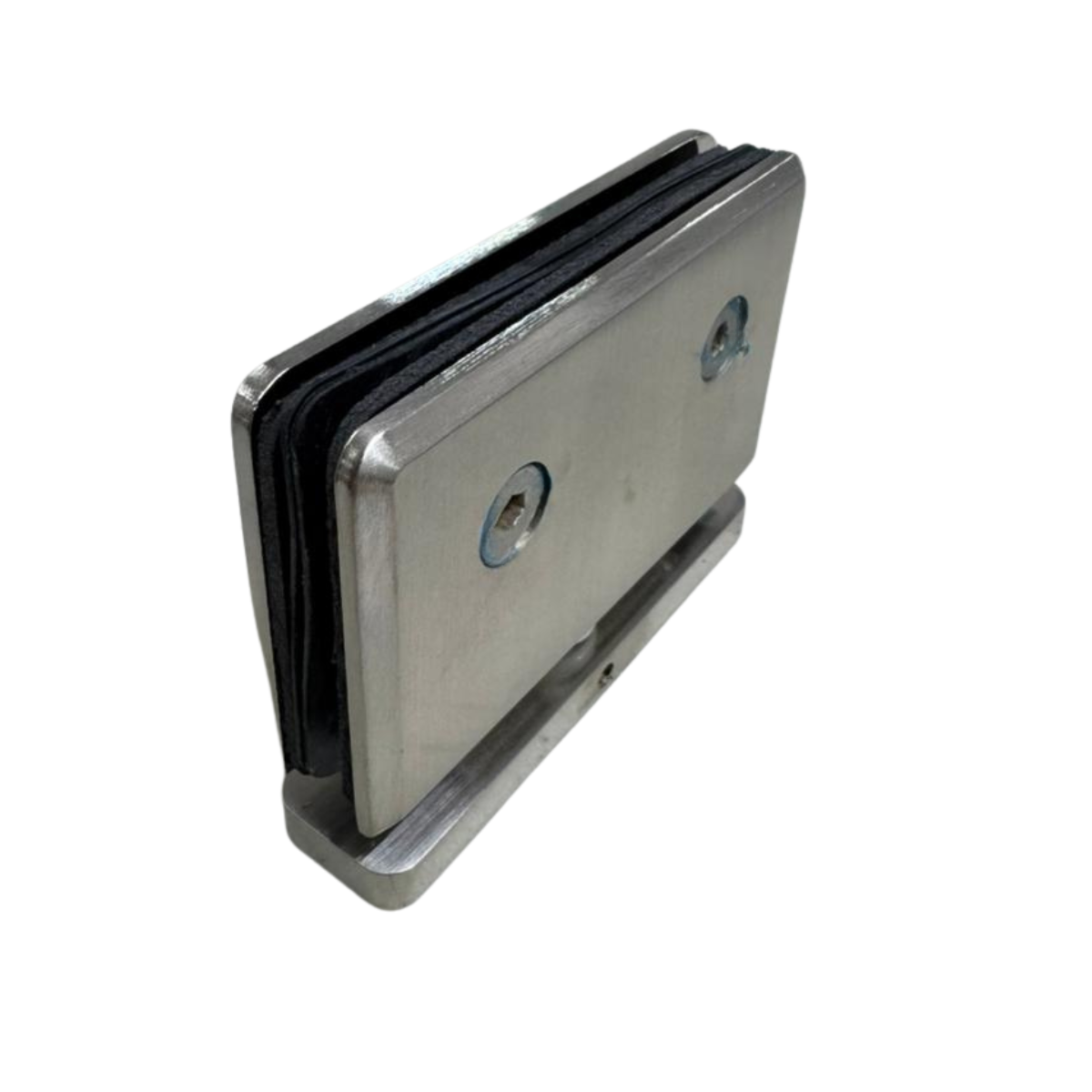 Bisagra Herraje Pivotante San Angel Para Puertas de Cristal Templado Herralum