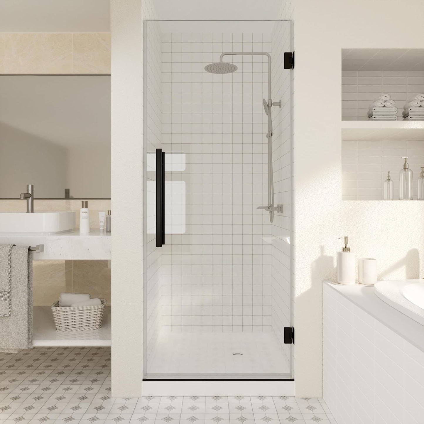 Bisagra Muro a VIdrio 180° Para Puertas de Cristal Templado Herralum