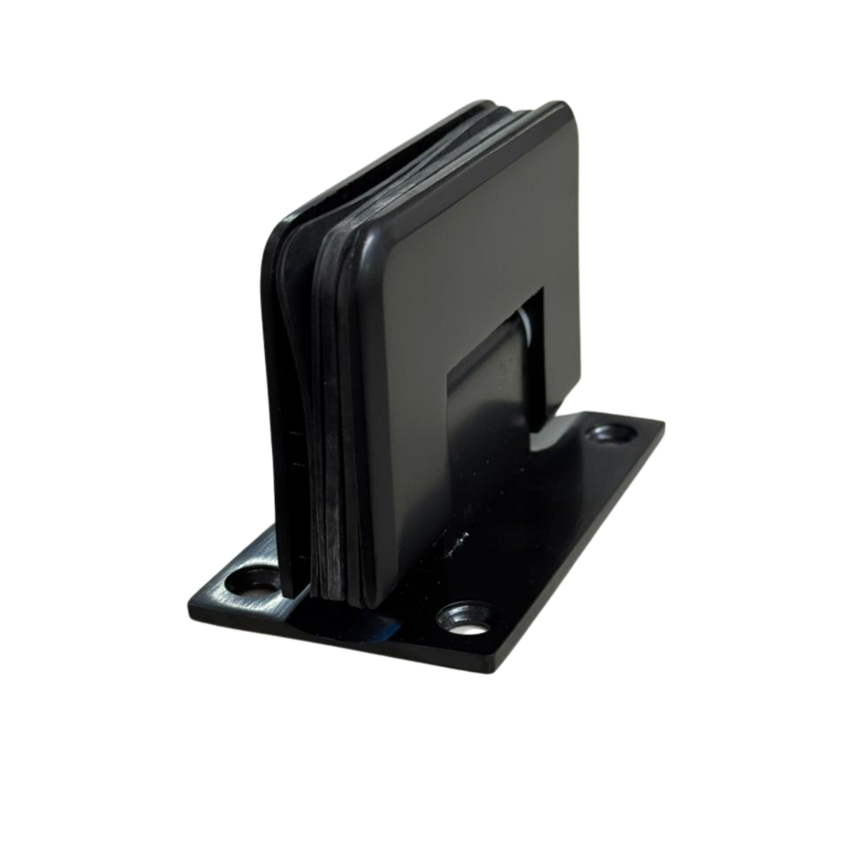 Bisagra Muro a VIdrio 180° Para Puertas de Cristal Templado Herralum