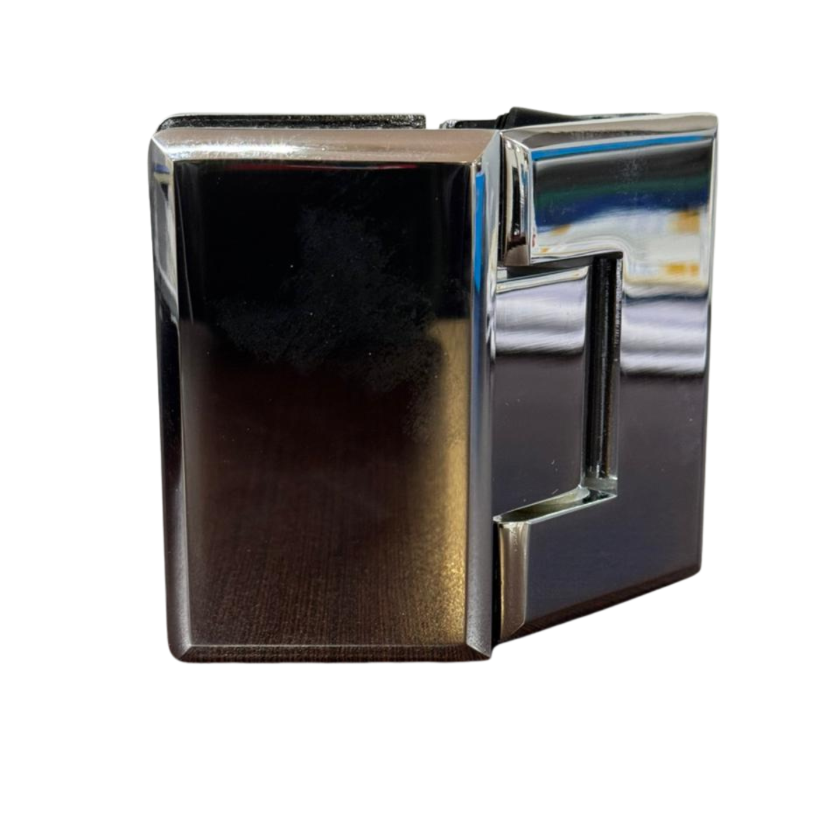 Bisagra Vidrio a Vidrio Para Angulo de 135º Para Puertas en Interior de Cristal Templado Herralum