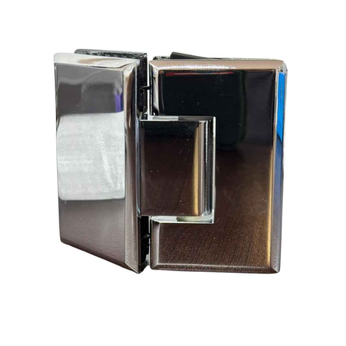 Bisagra Vidrio a Vidrio Para Angulo de 135º Para Puertas en Interior de Cristal Templado Herralum