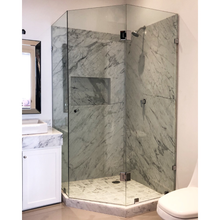 Bisagra Vidrio a Vidrio Para Angulo de 135º Para Puertas en Interior de Cristal Templado Herralum