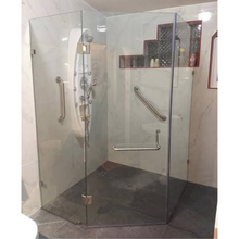 Glass to Glass Hinge at 135° Stainless Steel SKU 1470135 Herralum