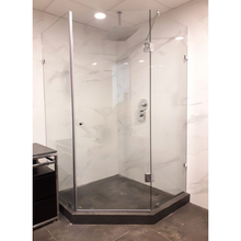 Glass to Glass Hinge at 135° Stainless Steel SKU 1470135 Herralum