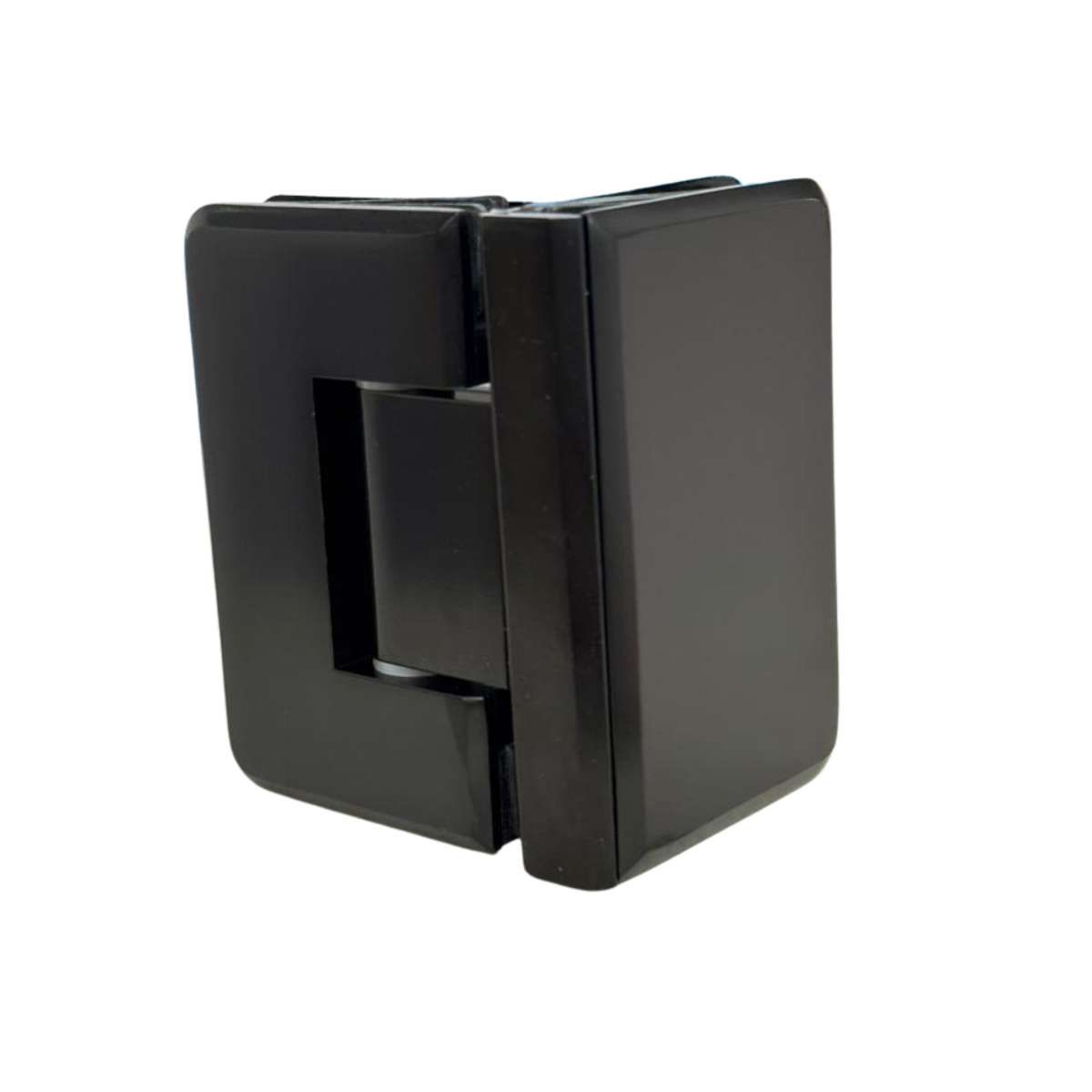 Bisagra Vidrio a Vidrio a 90º Para Puertas de Cristal Templado en Interior Herralum