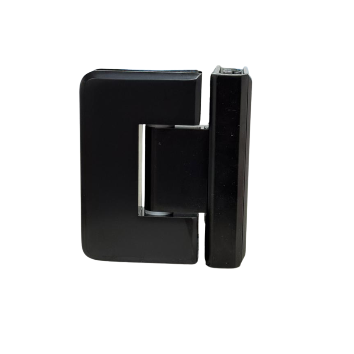 Bisagra Vidrio a Vidrio a 90º Para Puertas de Cristal Templado en Interior Herralum