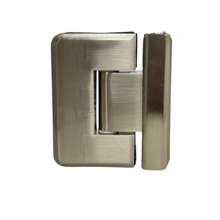 Glass to Glass Hinge at 90° Stainless Steel SKU 1470090 Herralum 