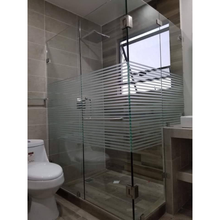 Bisagra Vidrio a Vidrio a 90º Para Puertas de Cristal Templado en Interior Herralum