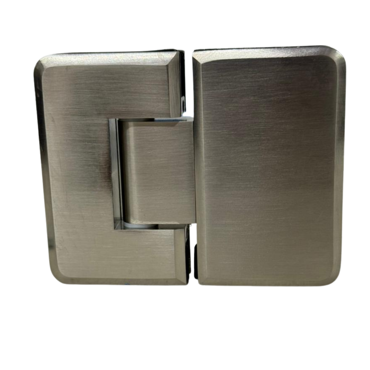 Bisagra Vidrio a Vidrio de 180º Para Puertas en Interior de Cristal Templado Herralum