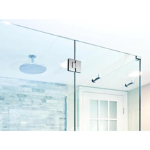 Bisagra Vidrio a Vidrio de 180º Para Puertas en Interior de Cristal Templado Herralum