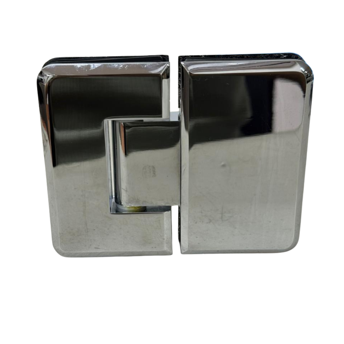 Bisagra Vidrio a Vidrio de 180º Para Puertas en Interior de Cristal Templado Herralum