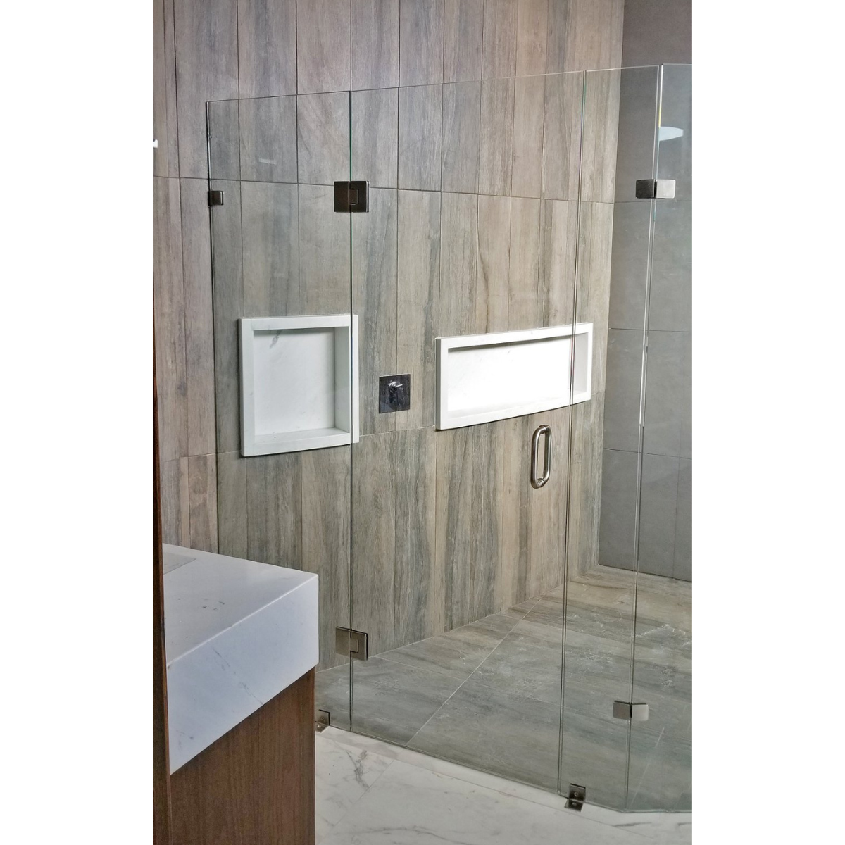 Bisagra Vidrio a Vidrio de 180º Para Puertas en Interior de Cristal Templado Herralum