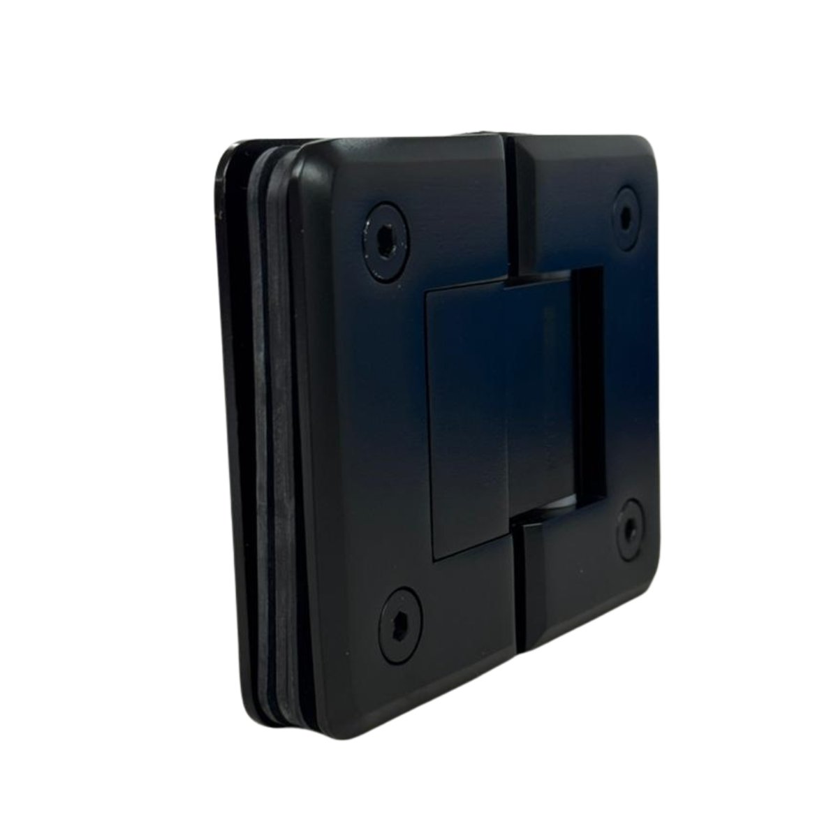 Bisagra Vidrio a Vidrio de 180º Para Puertas en Interior de Cristal Templado Herralum