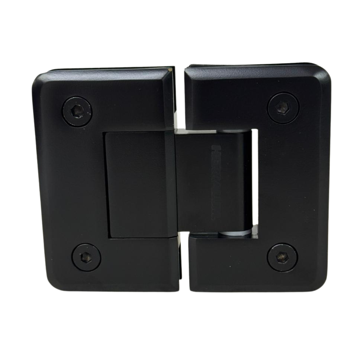 Bisagra Vidrio a Vidrio de 180º Para Puertas en Interior de Cristal Templado Herralum