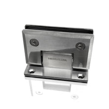 Bisagra Muro a Vidrio 180° Para Puerta De Cristal Templado Herralum