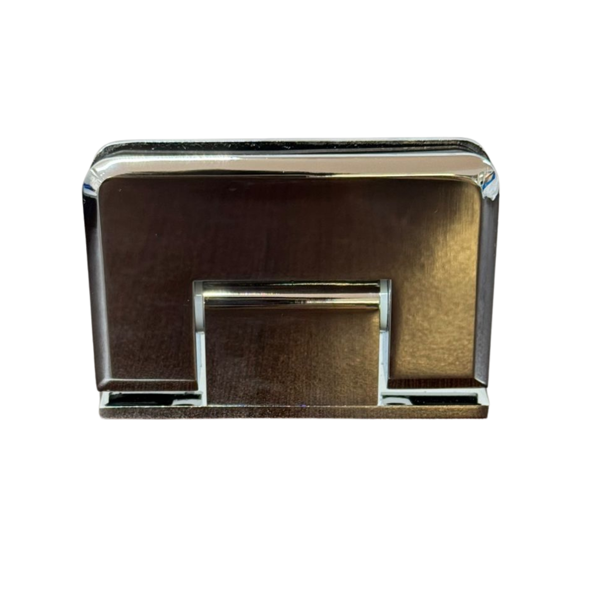 Hinge with Offset Base Wall to Glass at 90º For Tempered Glass from 8 to 12mm SKU 1437 Herralum 