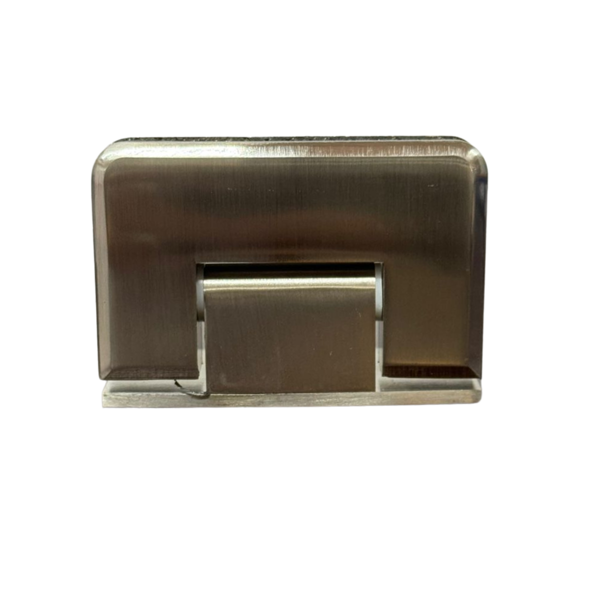 Bisagra descentrada Muro a Vidrio con Apertura de 180º Para Puertas de Cristal Templado Herralum