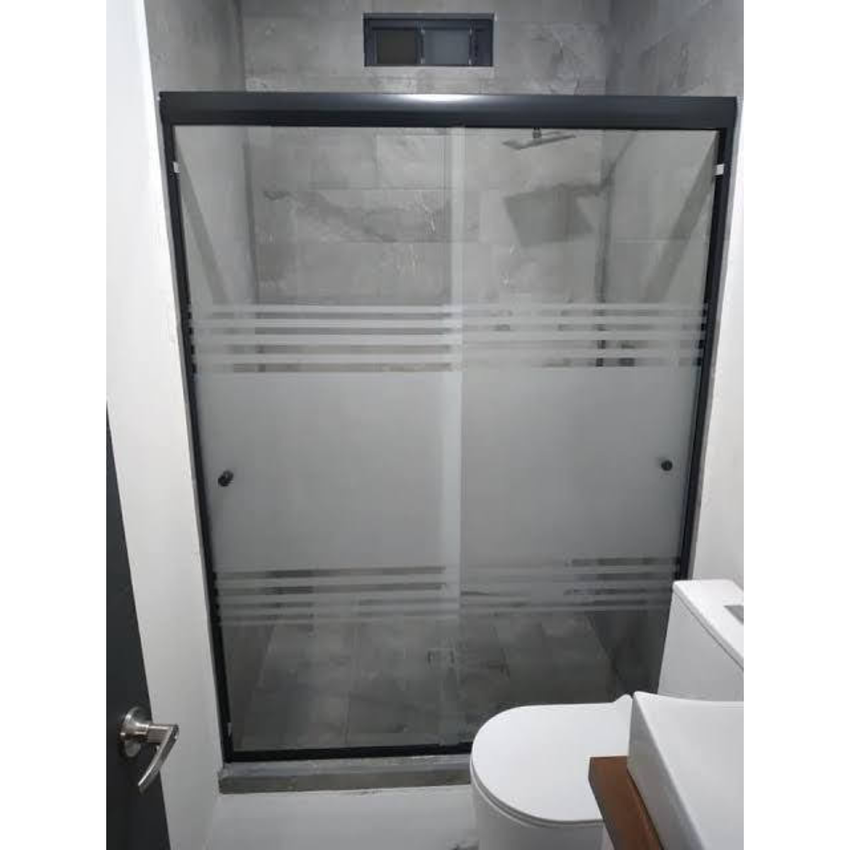 Double Sliding Bathroom Door Hardware Rio Bravo Model Herralum