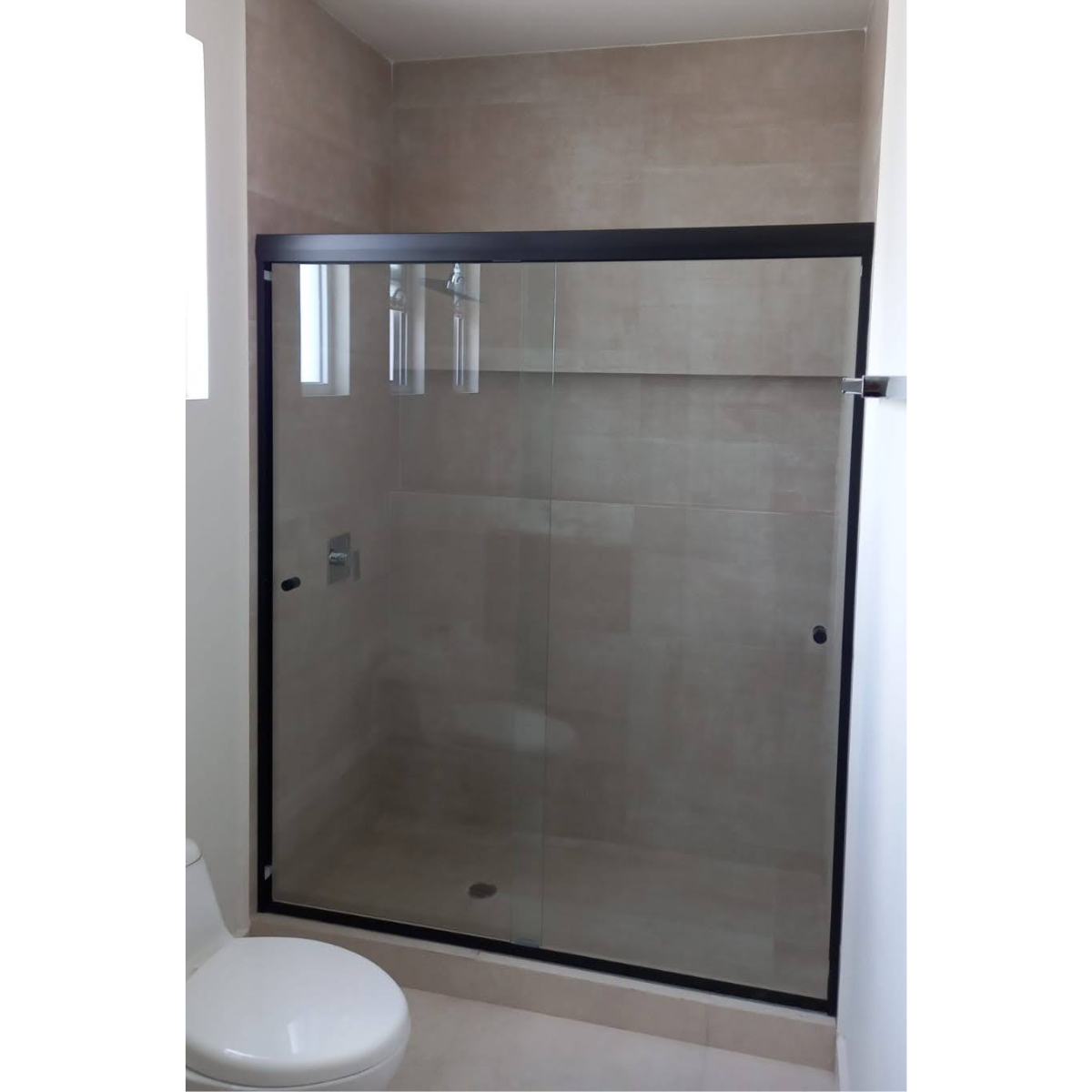 Cancel Para Baño Rio bravo Con Cristal Templado Doble Corredizo 100 a 200 cm