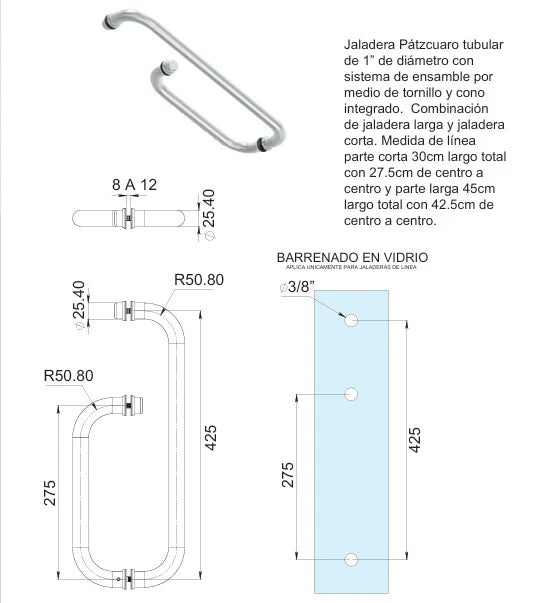 Pátzcuaro Towel Handle SKU 2261 